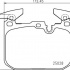 Sada brzdových destiček BREMBO P06098 - BMW