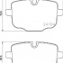 Sada brzdových destiček BREMBO P06101 - BMW