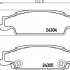 Sada brzdových destiček BREMBO P09007 - CADILLAC