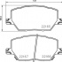 Sada brzdových destiček BREMBO P23164 - FIAT, JEEP