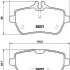 Sada brzdových destiček BREMBO P50103 - MERCEDES-BENZ