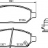 Sada brzdových destiček BREMBO P59088 - OPEL