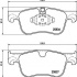 Sada brzdových destiček BREMBO P61116 - CITROËN