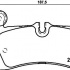 Sada brzdových destiček BREMBO P65042 - PORSCHE