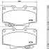 Sada brzdových destiček BREMBO P83025 - TOYOTA