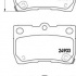 Sada brzdových destiček BREMBO P83113