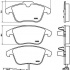 Sada brzdových destiček BREMBO P85112X - AUDI, SEAT, ŠKODA