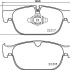 Sada brzdových destiček BREMBO P86027 - VOLVO