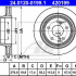 Brzdový kotouč ATE 24.0120-0199 (AT 420199) - MERCEDES-BENZ