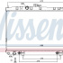 Chladič motoru NISSENS 68736