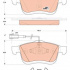Sada brzdových destiček TRW GDB1865 - LANCIA DELTA III 08-