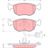 Sada brzdových destiček TRW GDB1213 - FORD MONDEO