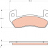 Sada brzdových destiček TRW GDB1680 - LIGIE NOVA 02-