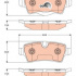 Sada brzdových destiček TRW GDB1766 -