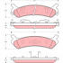 Sada brzdových destiček TRW GDB896 - HYUNDAI SONATA