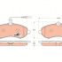 Sada brzdových destiček TRW GDB1718 - FIAT SCUDO