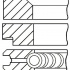 Sada pístních kroužků GOETZE 08-176700-00