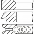 Sada pístních kroužků GOETZE 08-399200-00