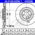 Brzdový kotouč ATE 24.0128-0296 (AT 428296)