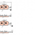 Sada brzdových destiček, kotoučová brzda TRW GDB2126