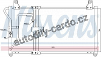 Chladič klimatizace NISSENS 94649