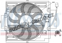 Ventilátor chladiče klimatizace NISSENS 85629