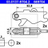 Sada příslušenství, parkovací brzdové čelisti ATE 03.0137-9704 (AT 669704)