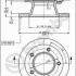 Brzdový kotouč BREMBO 08.5181.10 - MERCEDES-BENZ