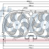 Ventilátor chladiče NISSENS 85513