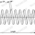 Pružina tlumiče pérování MONROE (MO SP3705)