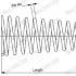 Pružina tlumiče pérování MONROE (MO SP1260)