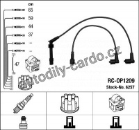 Sada kabelů pro zapalování NGK RC-OP1209 - OPEL