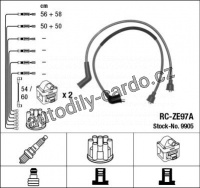 Sada kabelů pro zapalování NGK RC-ZE97A - MAZDA