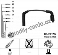 Sada kabelů pro zapalování NGK RC-DW1202 - CHEVROLET