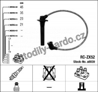 Sada kabelů pro zapalování NGK RC-ZX52 - MAZDA