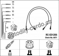 Sada kabelů pro zapalování NGK RC-ED1205