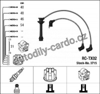 Sada kabelů pro zapalování NGK RC-TX02