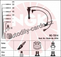 Sada kabelů pro zapalování NGK RC-TX14