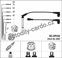 Sada kabelů pro zapalování NGK RC-OP432 - OPEL