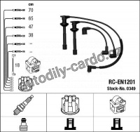 Sada kabelů pro zapalování NGK RC-EN1201 - NISSAN