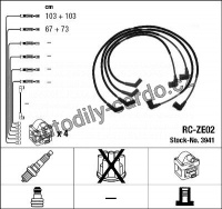 Sada kabelů pro zapalování NGK RC-ZE02