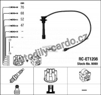 Sada kabelů pro zapalování NGK RC-ET1208 - TOYOTA