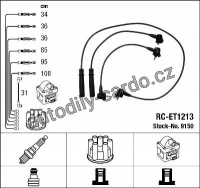 Sada kabelů pro zapalování NGK RC-ET1213 - TOYOTA