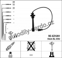Sada kabelů pro zapalování NGK RC-EZ1201 - MAZDA