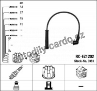 Sada kabelů pro zapalování NGK RC-EZ1202 - MAZDA, SUBARU