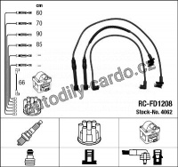 Sada kabelů pro zapalování NGK RC-FD1208 - FORD