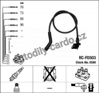 Sada kabelů pro zapalování NGK RC-FD503 - FORD