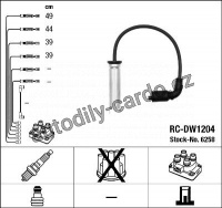 Sada kabelů pro zapalování NGK RC-DW1204