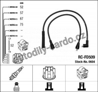 Sada kabelů pro zapalování NGK RC-FD509 - FORD