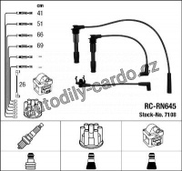 Sada kabelů pro zapalování NGK RC-RN645 - RENAULT